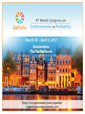 4th World Congress on Controversies in Pediatrics (CoPedia) - 2017-SciDoc-Publishers
